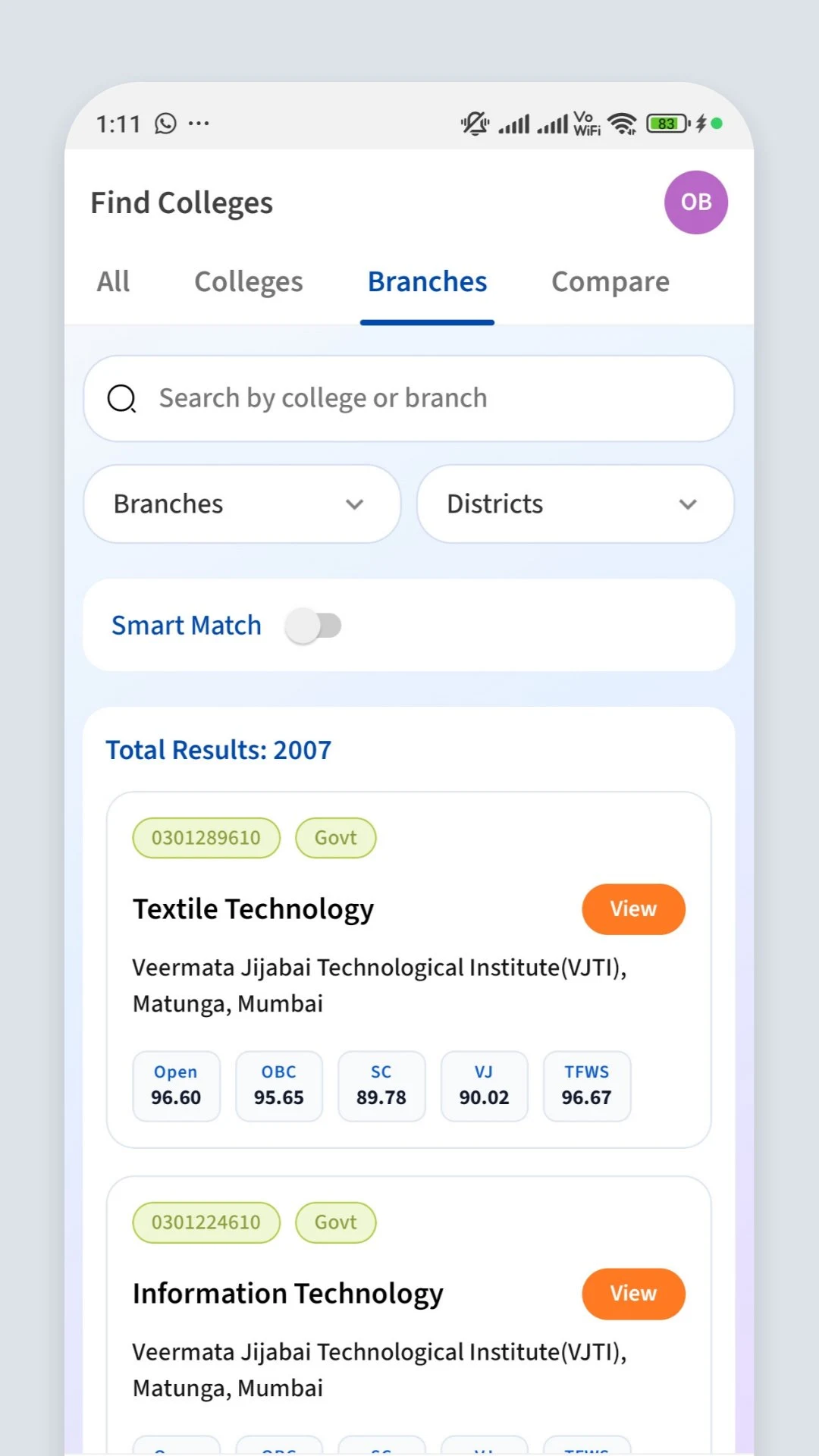 PrepCET screenshot
